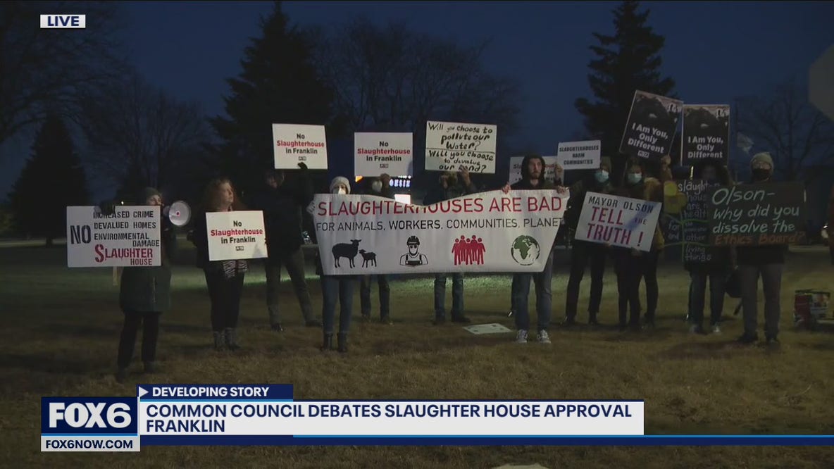 Franklin Strauss slaughterhouse application wasn't pulled, council says
